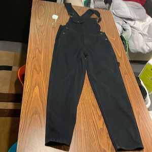Black overalls heavy duty